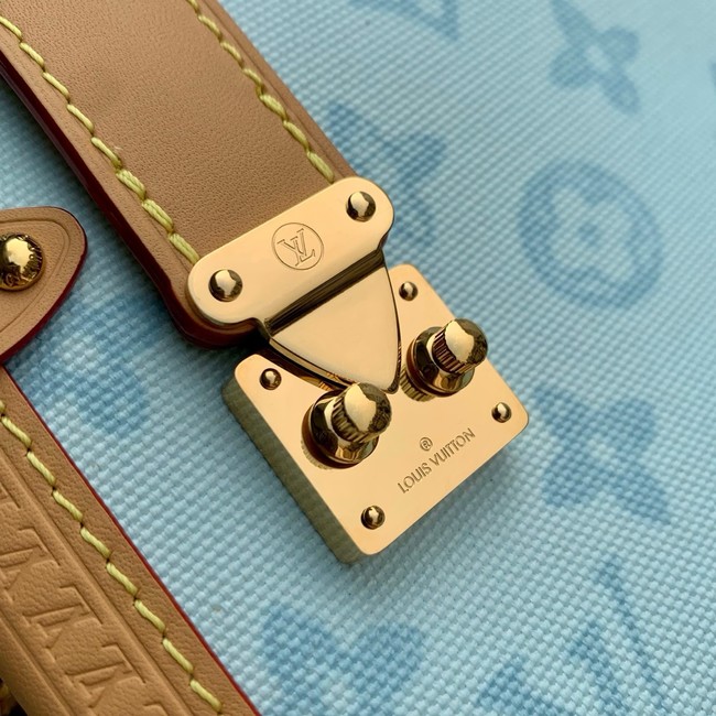 Louis Vuitton Side Trunk MM M27891 Bleu Courrier