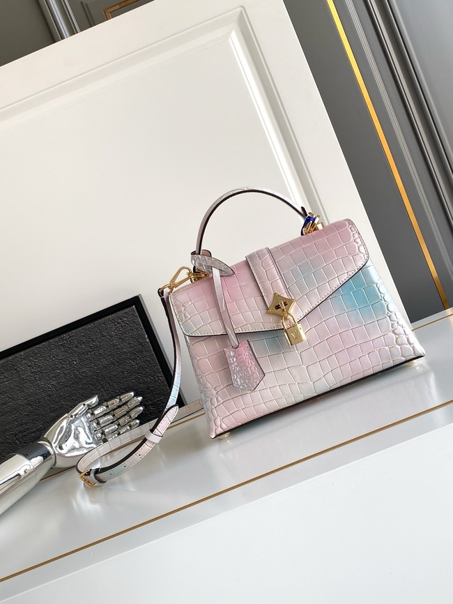 Louis Vuitton Calfskin M84714 pink