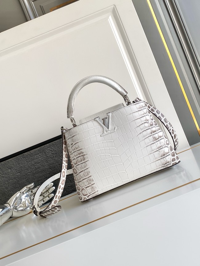 Louis Vuitton Capucines BB M98177 light gray