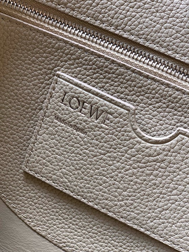 Loewe Medium soft grain leather Madrid bag 9147 gray