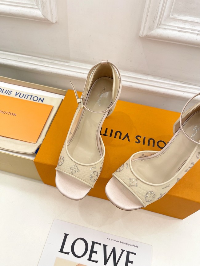 Louis Vuitton Heel 8.5CM sandals 55701-2