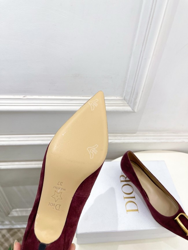 Dior Initials Pump Suede Goatskin 55746-2