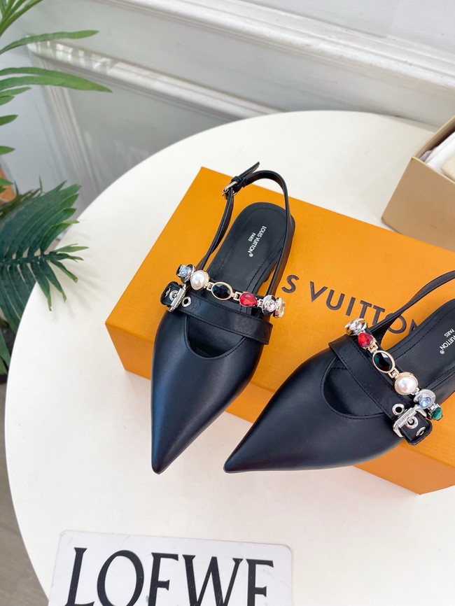 Louis Vuitton Vibe Slingback Flat Sandal 66898-2