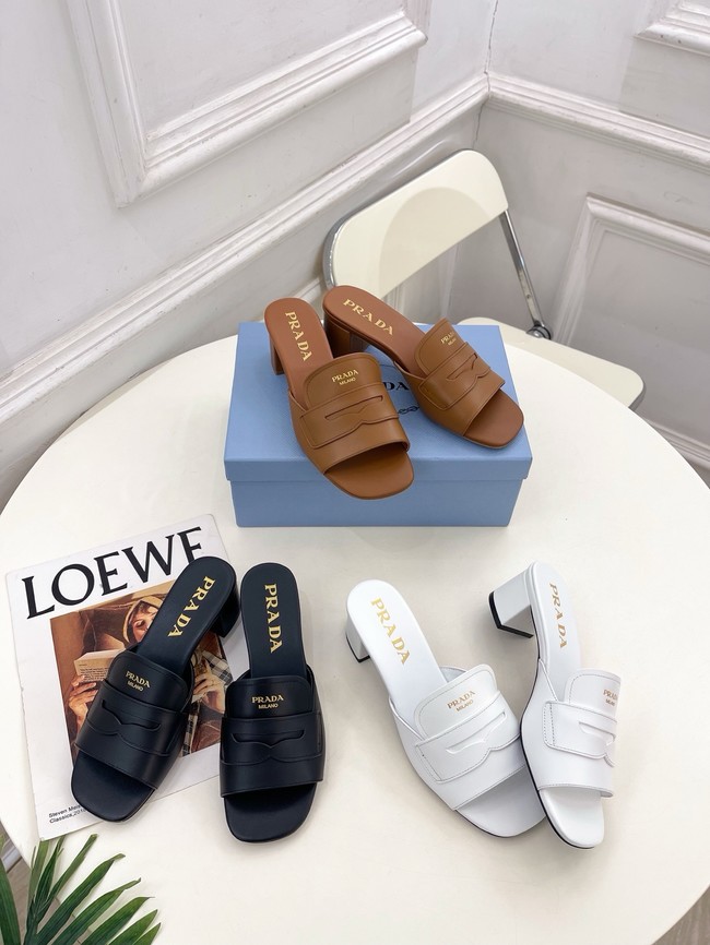 Prada Slippers Heel Height 4.5CM 66953-1