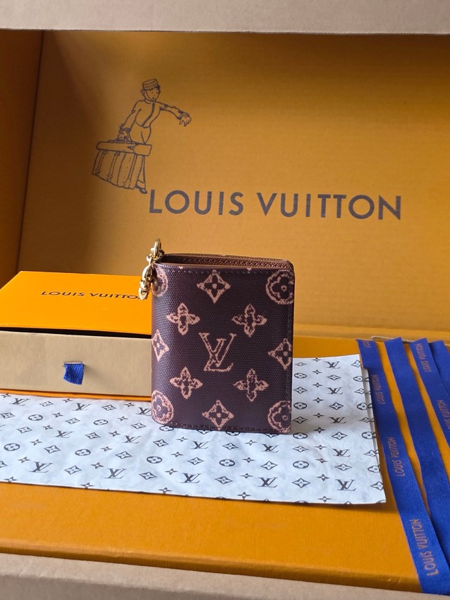 Louis Vuitton Charms Pocket Wallet M27679 brown