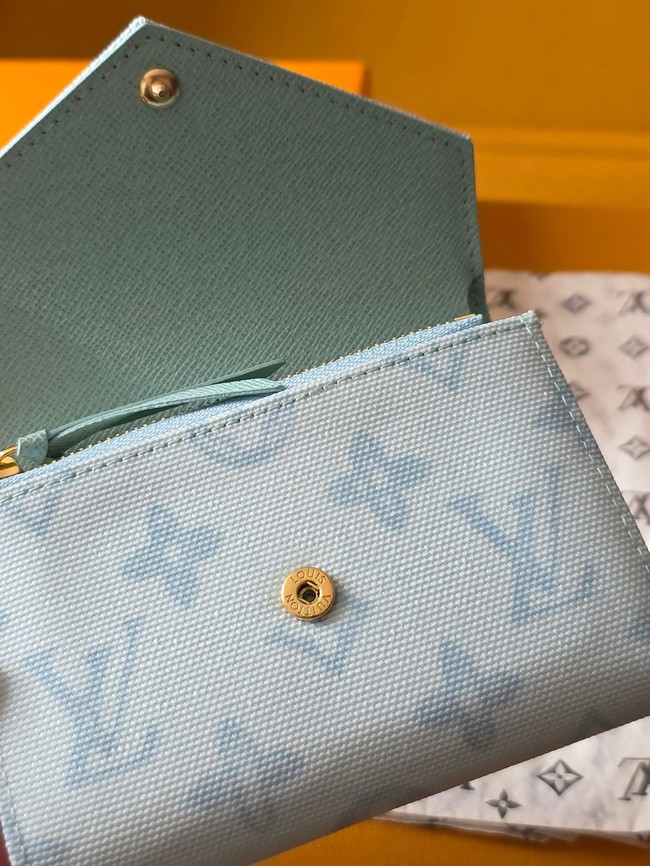 Louis Vuitton Victorine Wallet M27681 Bleu Courrier
