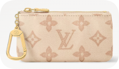 Louis Vuitton Key Pouch M27674 Linen