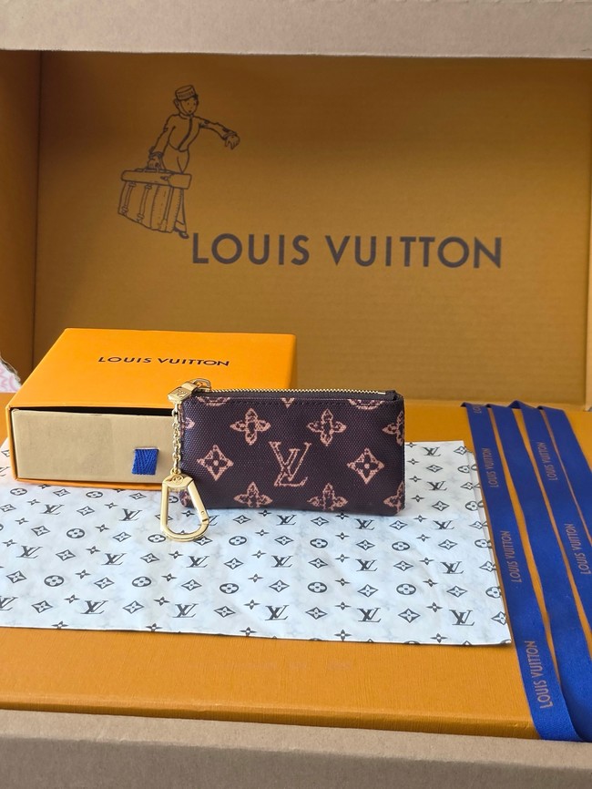 Louis Vuitton Key Pouch M27674 dark brown