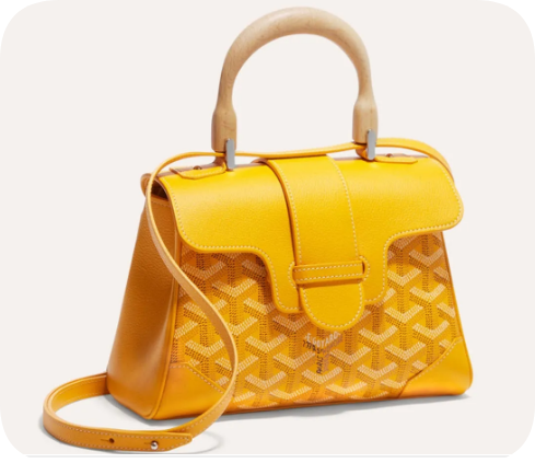 Goyard Saigon Soft Mini Bag 7CL07P yellow