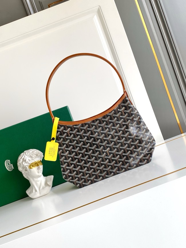 Goyard mini hobo 1CL03P black&brown