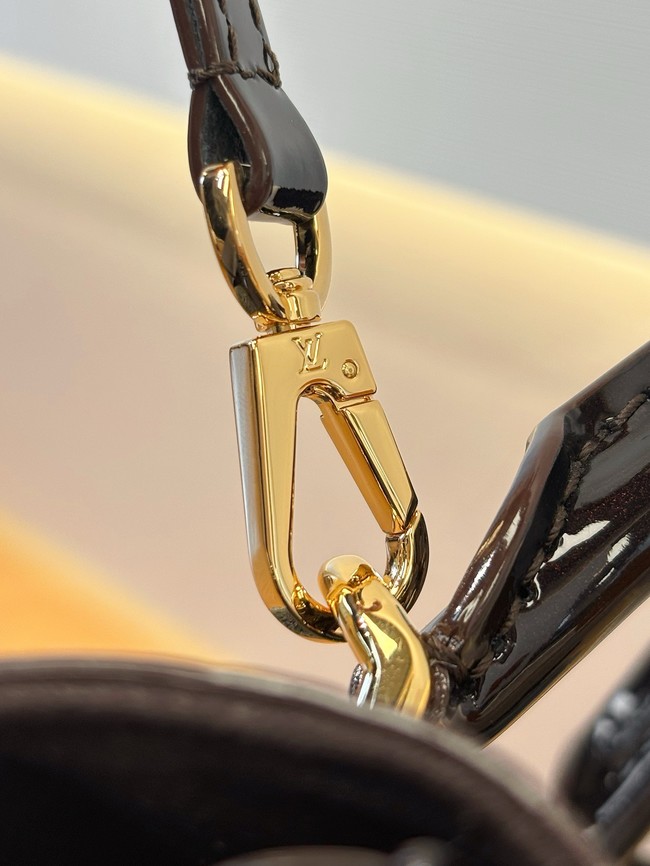 Louis Vuitton Monogram Vernis M27173 dark brown