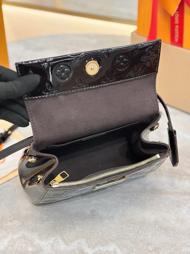 Louis Vuitton Monogram Vernis M27173 dark brown