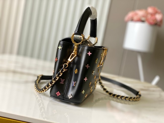 Louis Vuitton LV x TM Capucines Mini M27637 black