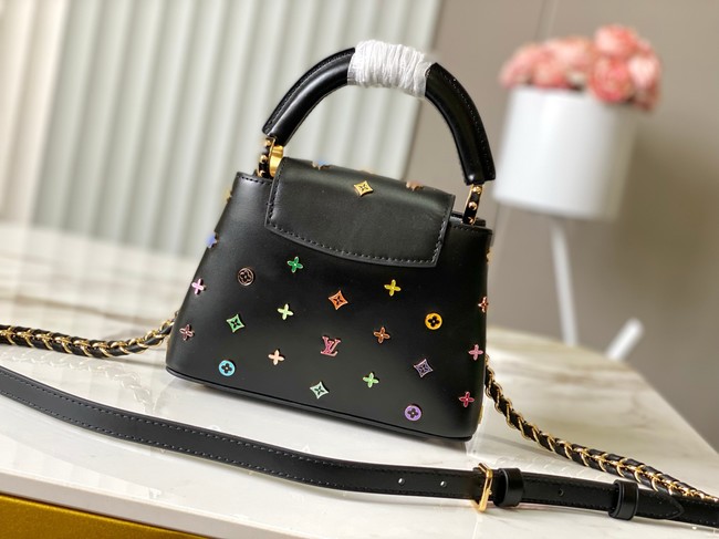Louis Vuitton LV x TM Capucines Mini M27637 black