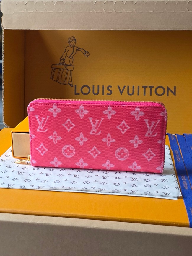 Louis Vuitton Zippy Wallet M27685 Rose Ruban