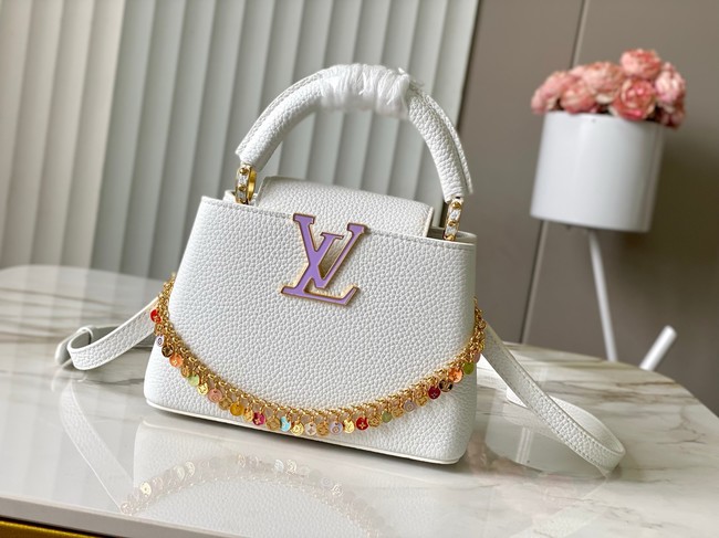 Louis Vuitton Capucines mini M28304 white