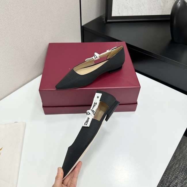 Dior JAdior Ballet Flat Technical Fabric KCF156NVA-2