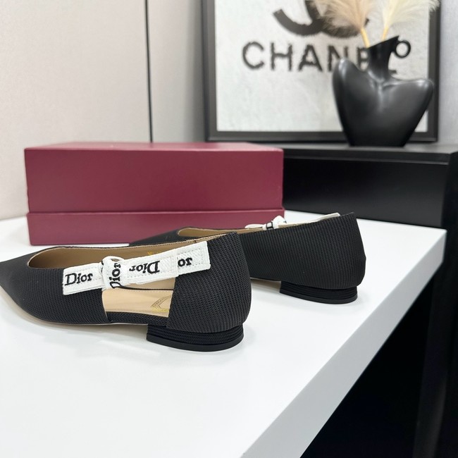 Dior JAdior Ballet Flat Technical Fabric KCF156NVA-2