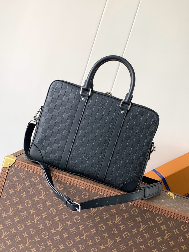 Louis Vuitton Weekender Bag M40444 black