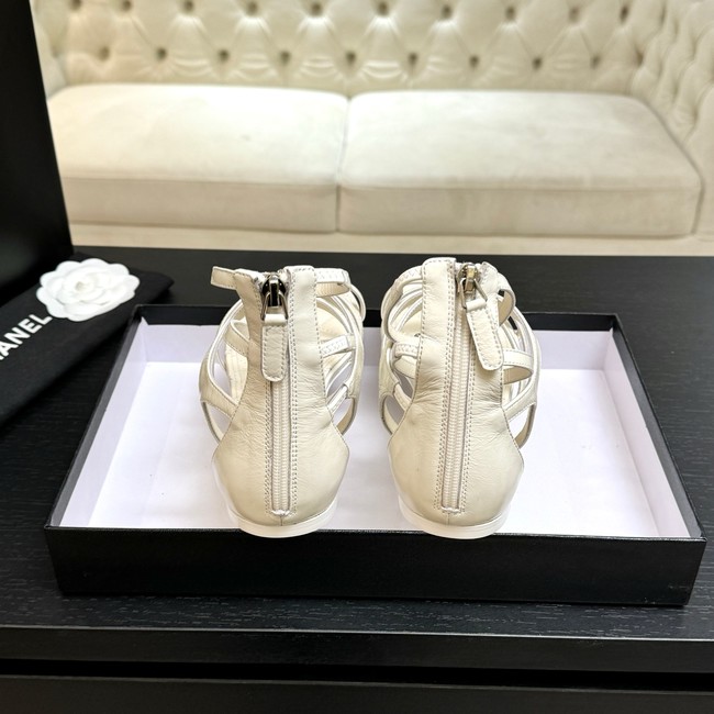 Chanel Sandals Laminated Lambskin 66964-2