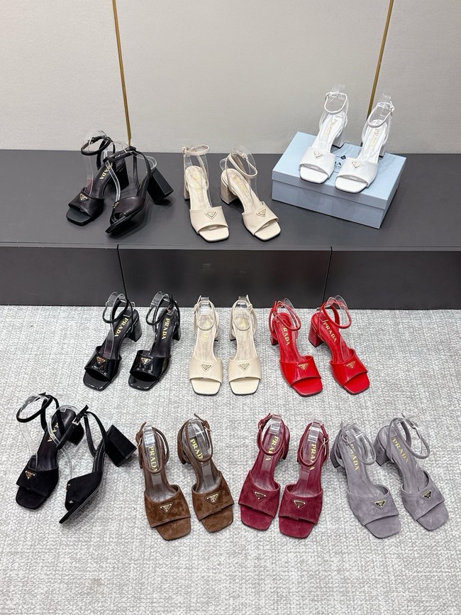 Prada Slingbacks Heeled Sandal heel height 7CM 66963-3