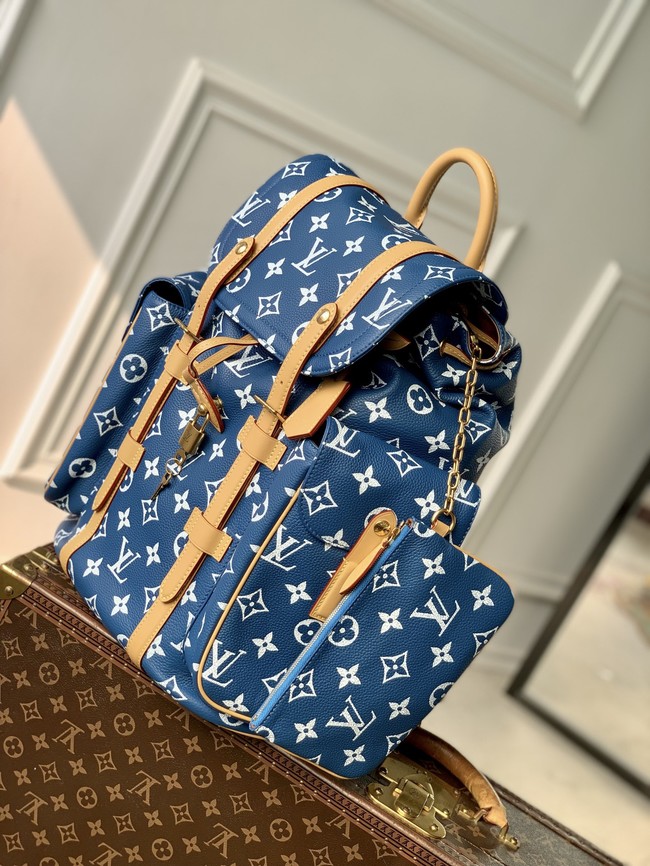 Louis Vuitton Christopher MM M55699 blue