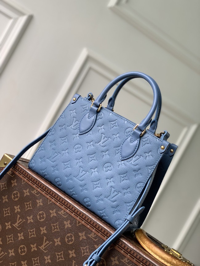 Louis Vuitton OnTheGo PM M28181 Blue Jean