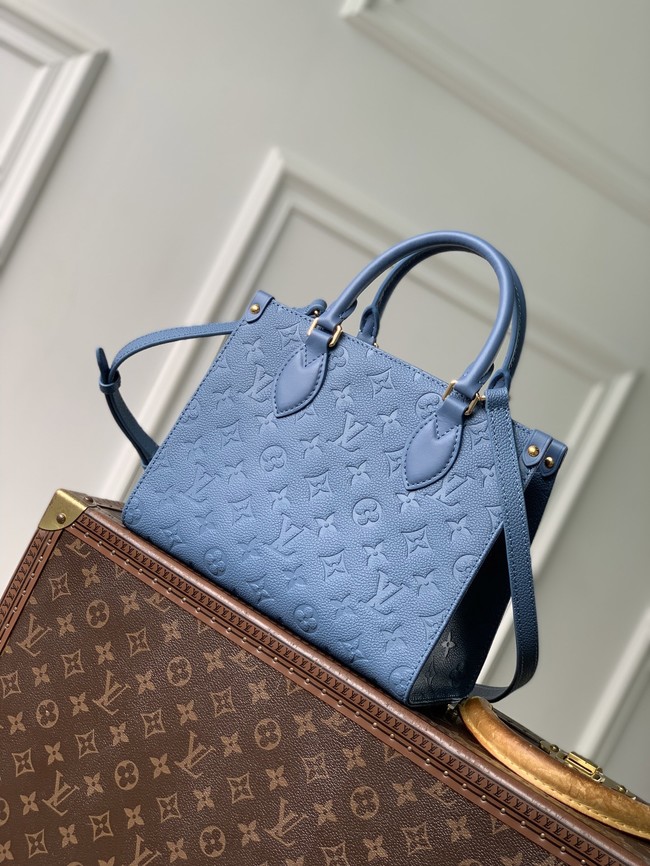 Louis Vuitton OnTheGo PM M28181 Blue Jean
