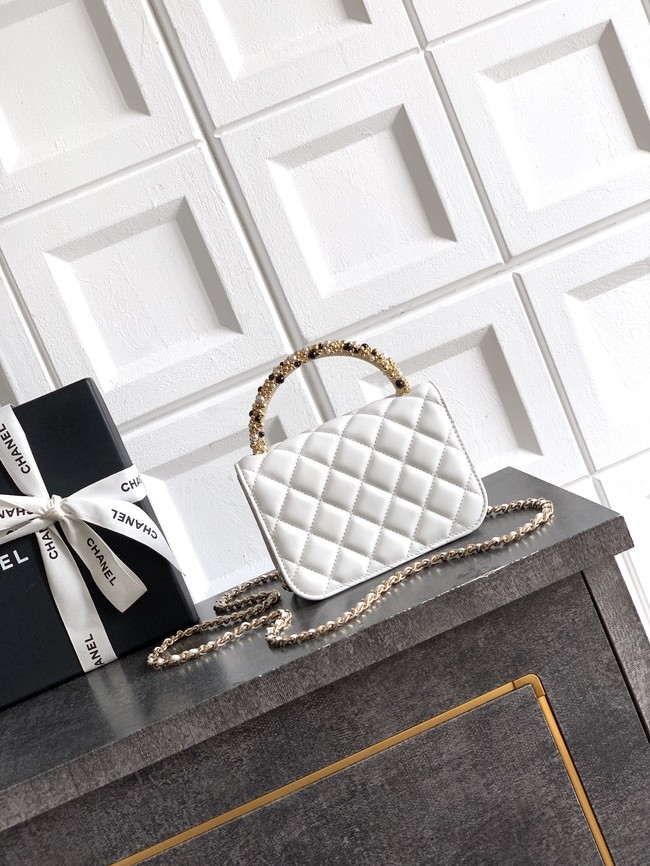 Chanel Clutch With Chain AP4975 white