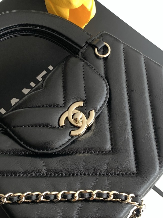 Chanel Mini Shopping Bag AS4416 black