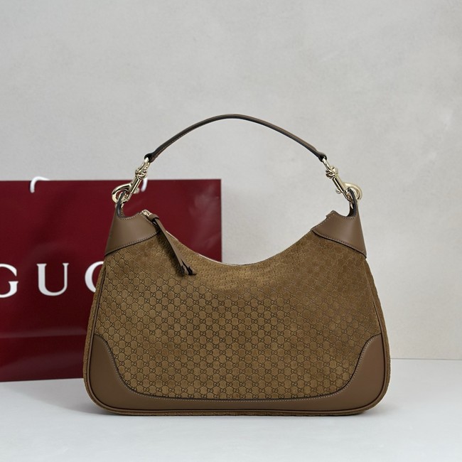GUCCI Medium shoulder bag 855251 brown