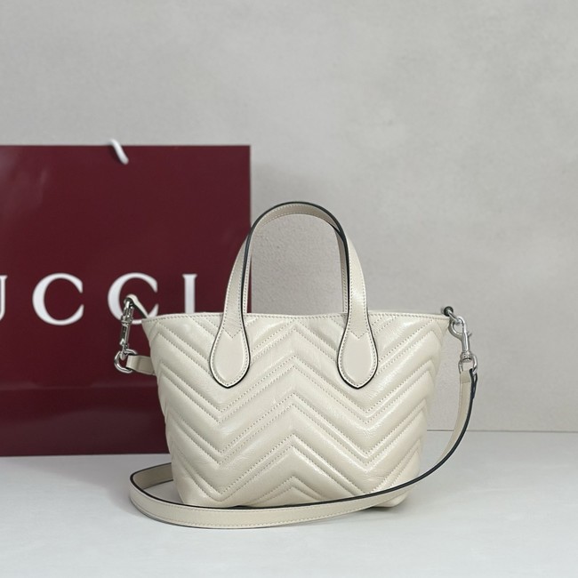 Gucci GG Marmont small tote bag 855391 Ivory