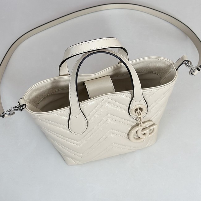 Gucci GG Marmont small tote bag 855391 Ivory