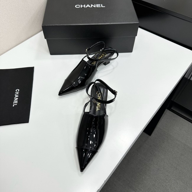 Chanel Slingbacks Patent Calfskin G47054-6