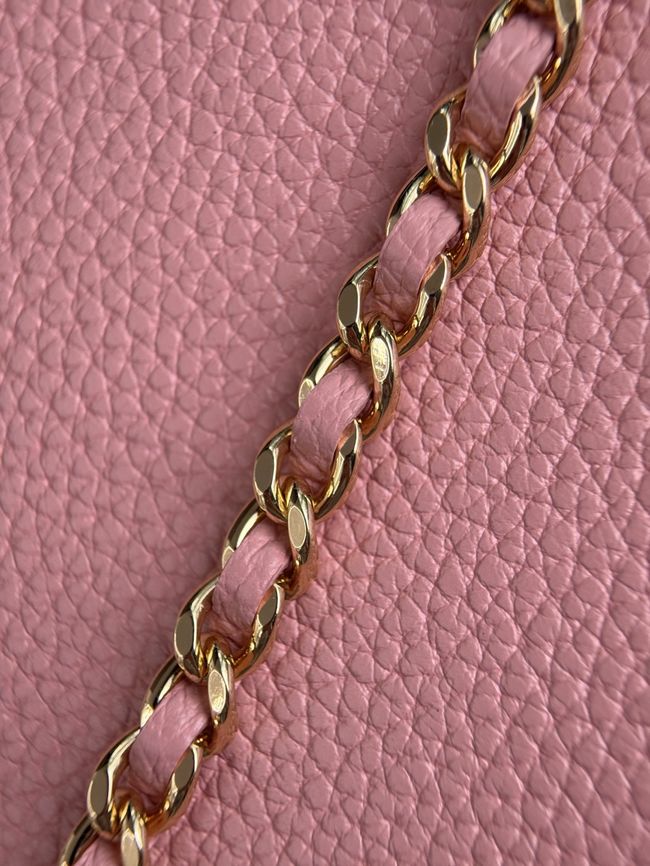 Chanel Large Vanity with chain AS6473 pink Chanel Large Vanity with chain AS6473 pink