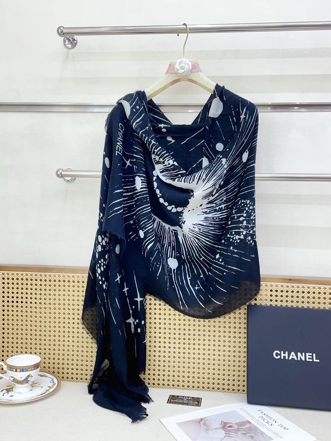 Chanel cashmere scarf AAC489-1