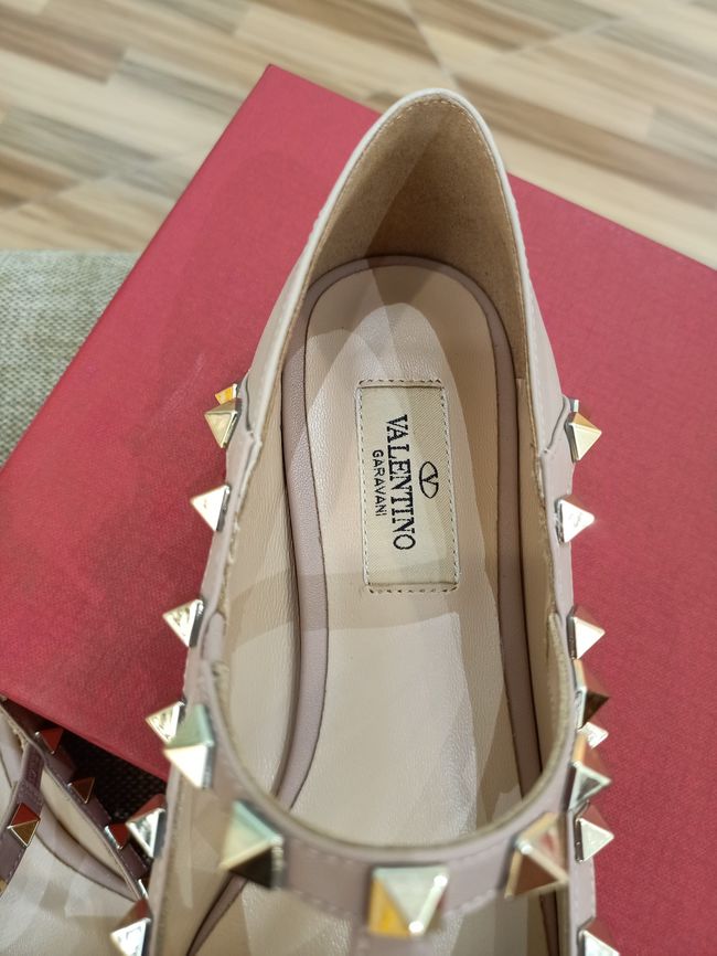 Valentino ROCKSTUD patent leather studded ballet flats WS0403V-3
