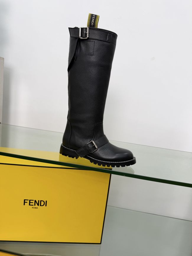 FENDI Commando leather boots 8T9048-1