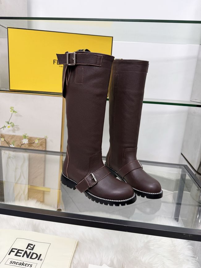 FENDI Commando leather boots 8T9048-2