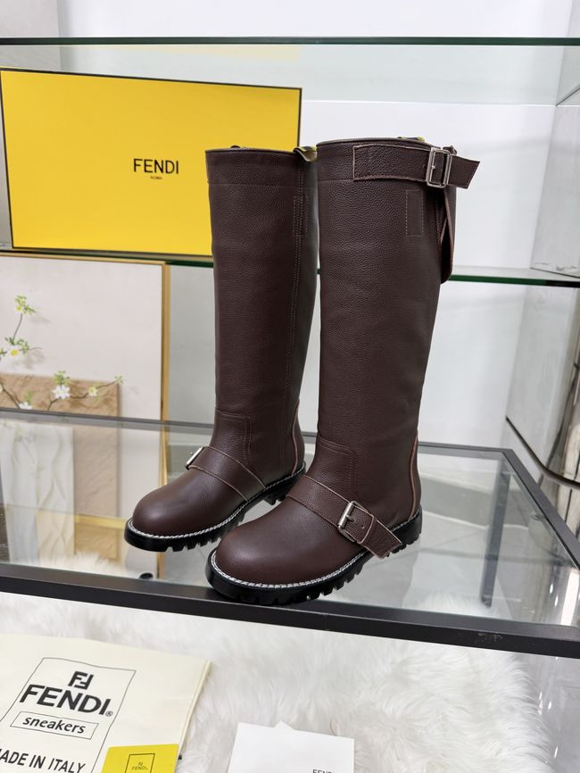 FENDI Commando leather boots 8T9048-2