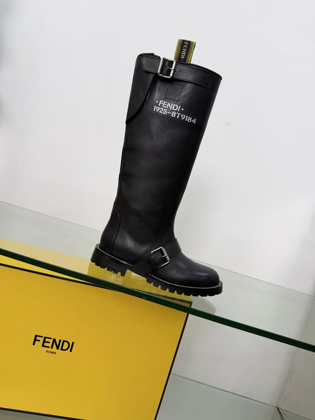 FENDI Commando leather boots 8T9048-5