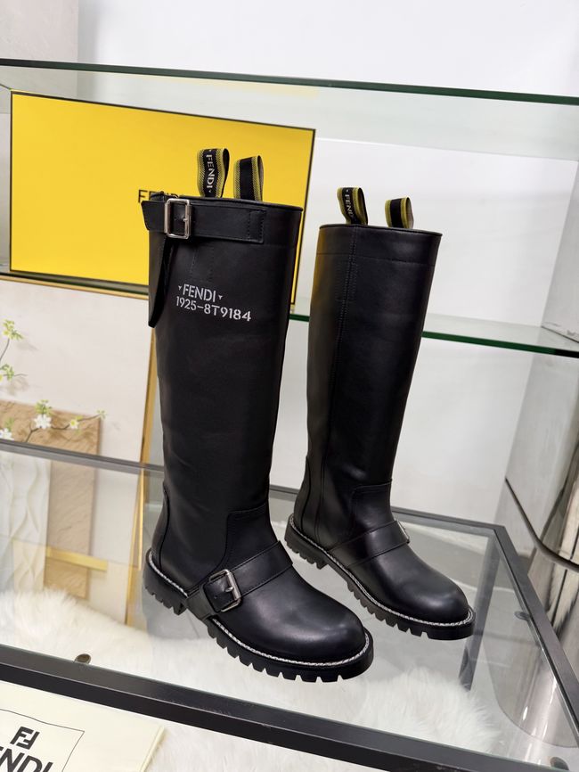 FENDI Commando leather boots 8T9048-5