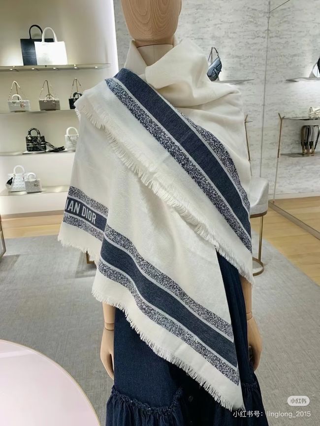 Dior Oblique Shawl 64TS1-3 Dior Oblique Shawl 64TS1-3