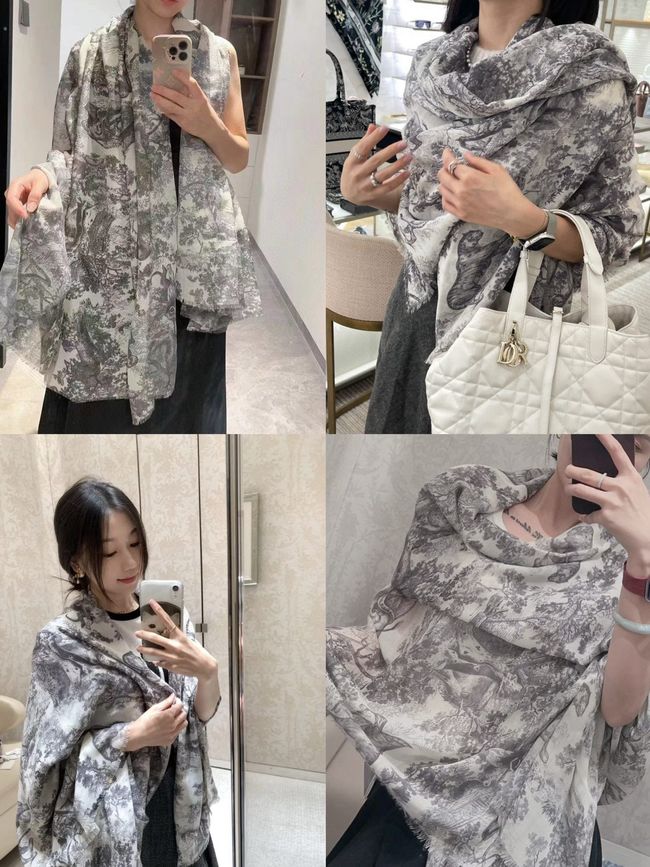 Dior Oblique Shawl L1169-3