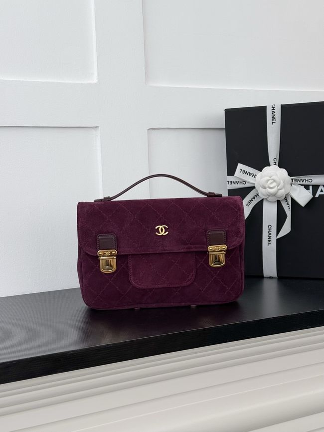 Chanel Backpack AS6465 Burgundy Chanel Backpack AS6465 Burgundy