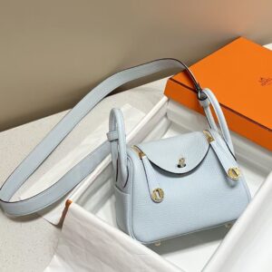 Hermes Taurillon Clemence Mini Lindy Bag